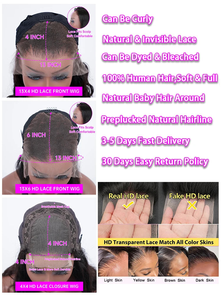 Body Wave 4/27 Honey Blonde Lace Front Wig Human Hair 13x6 HD Lace Frontal Wig 13x4 Highlight Body Wave Wig Human Hair 4x4 5x5