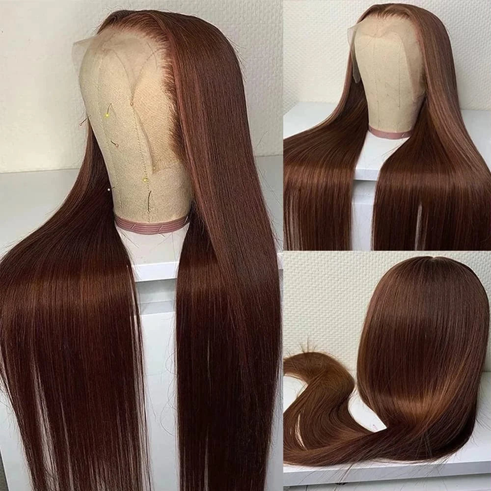 Perruque Lace Front 30 Pouces – Blonde Ombré Honey | HD 13x4 | 180% Densité | Cheveux Naturels
