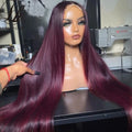Perruque Lace Front 30 Pouces – Blonde Ombré Honey | HD 13x4 | 180% Densité | Cheveux Naturels