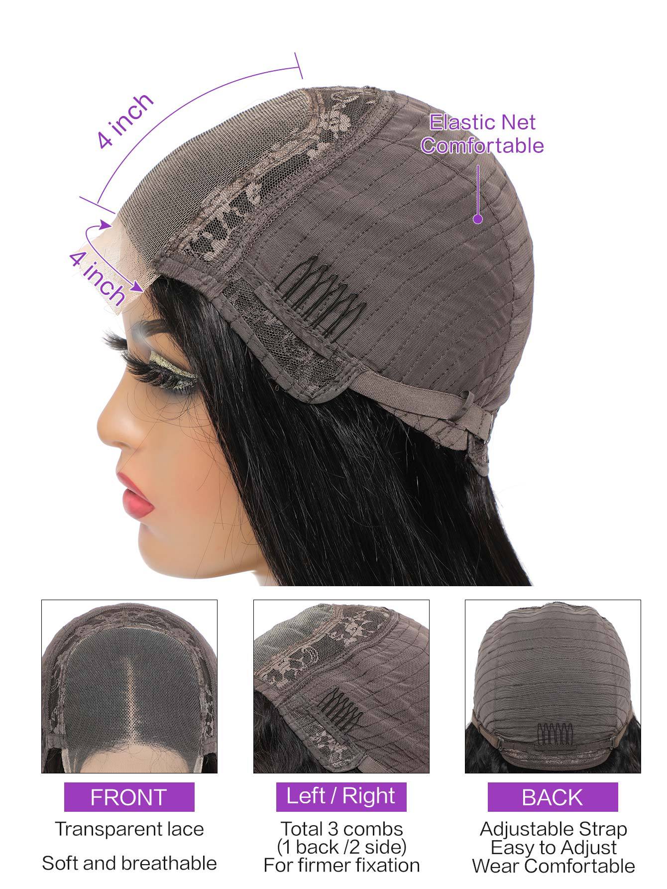 Lace Front Human Hair Wig
